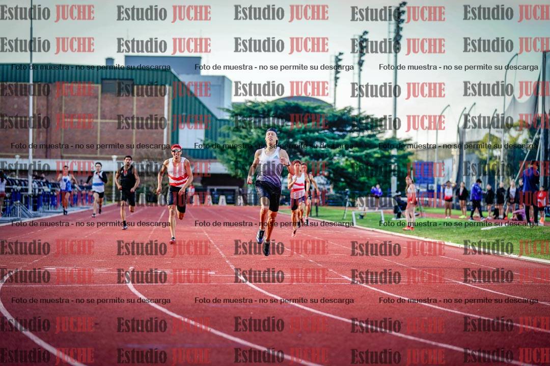 Fotos de los 400 m de varones