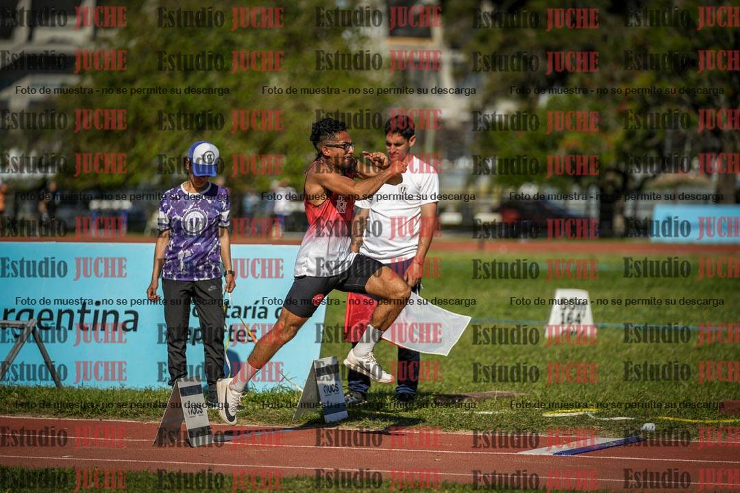Fotos del salto triple de varones