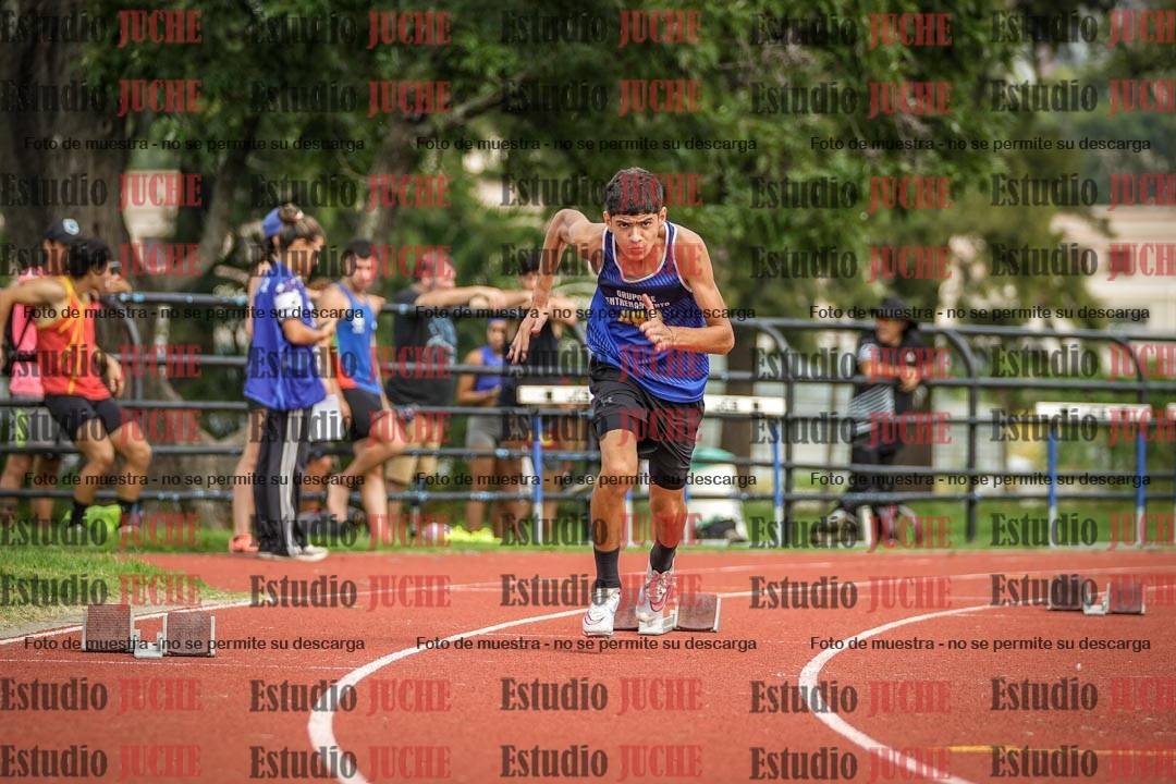 Fotos de los 200 m llanos de varones