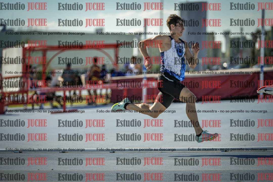 Fotos de los 400 m llanos de varones