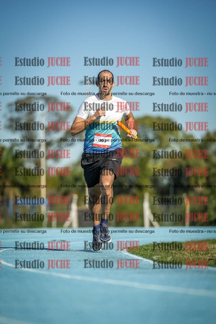 Fotos durante los relevos