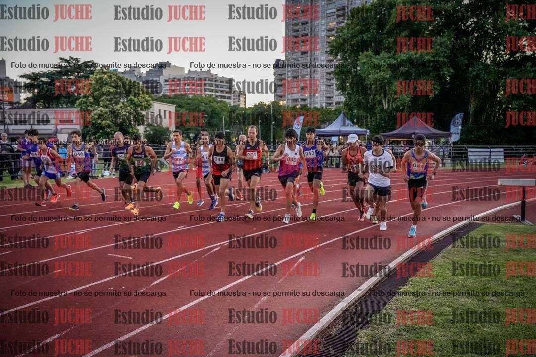 Fotos de los 1500 m llanos de varones