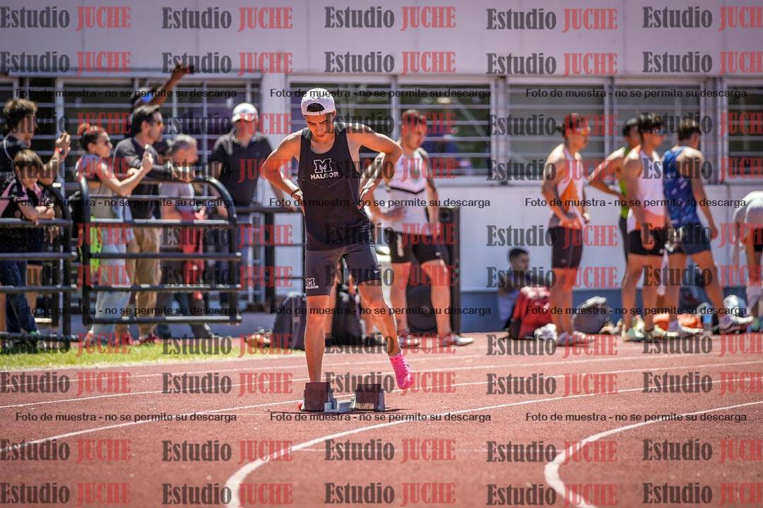 Fotos de los 400 m llanos de varones