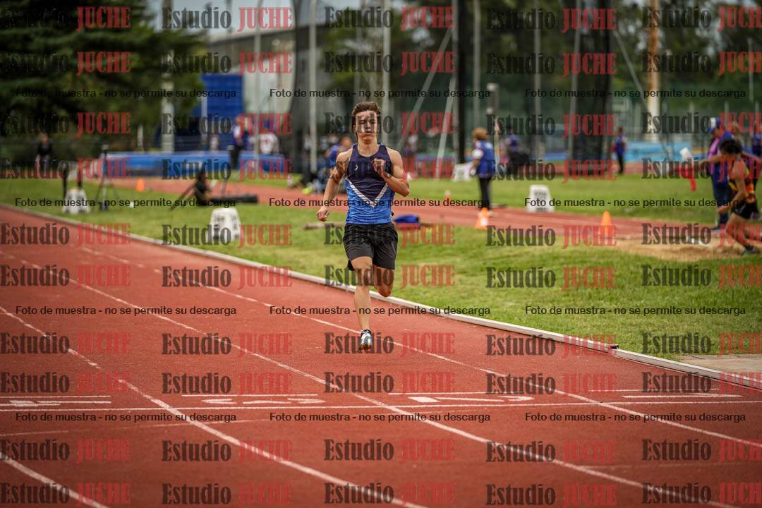 Fotos de los 400 m llanos de varones
