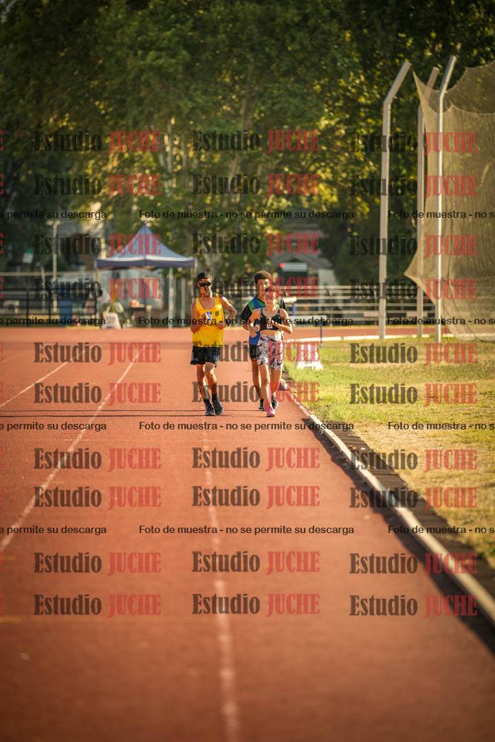 Fotos de los 3000 m de marcha de mujeres y varones