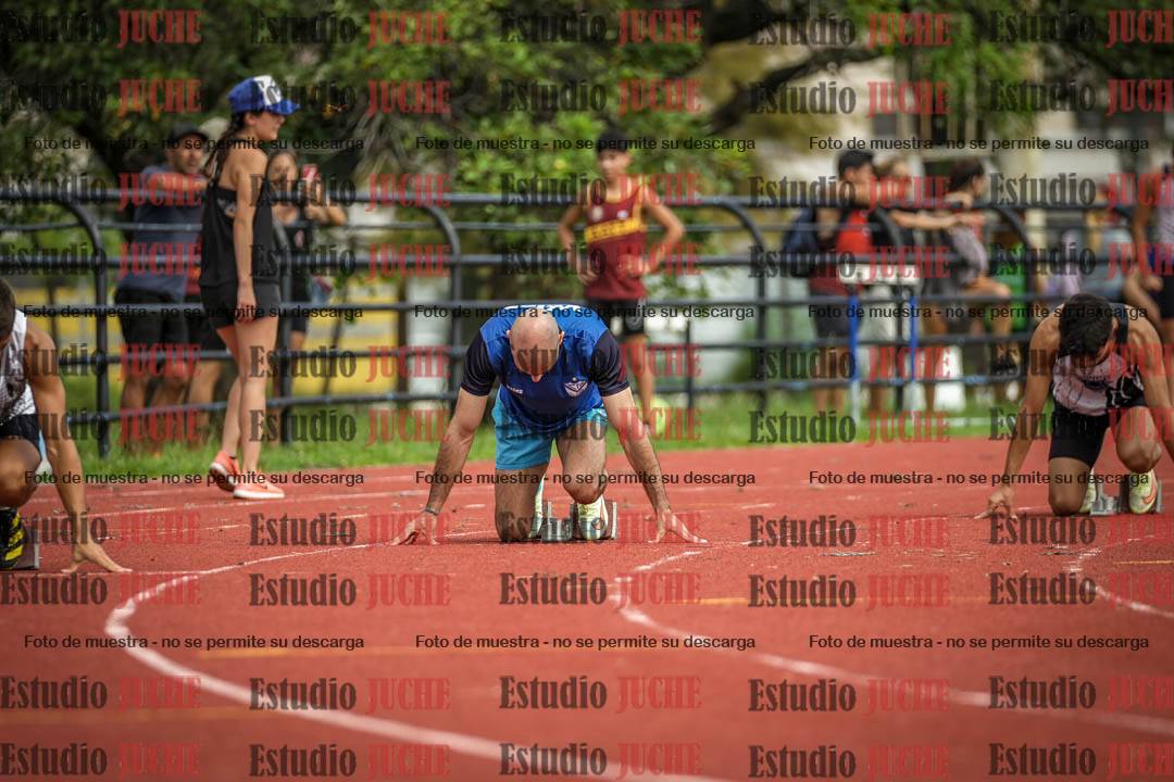 Fotos de los 200 m llanos de varones