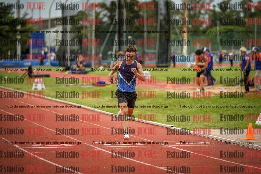 Fotos de los 400 m llanos de varones