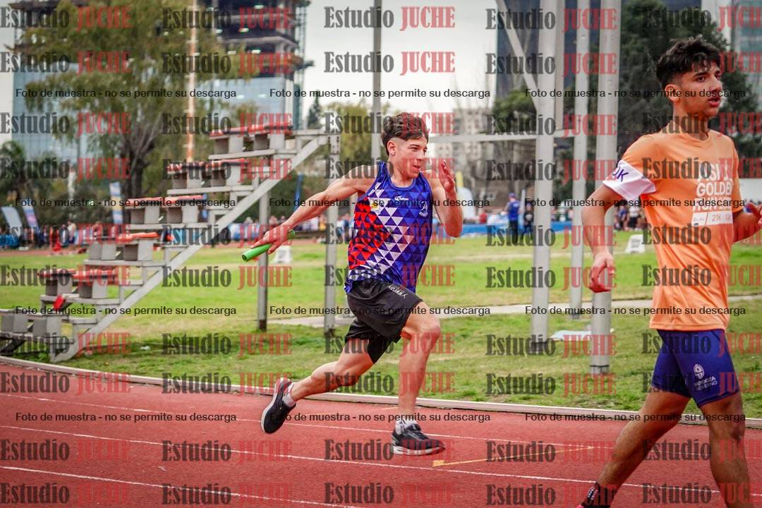 Fotos de las Postas 4x100 m de varones