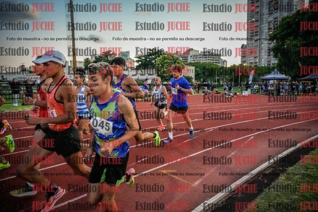 Fotos de los 1500 m llanos de varones