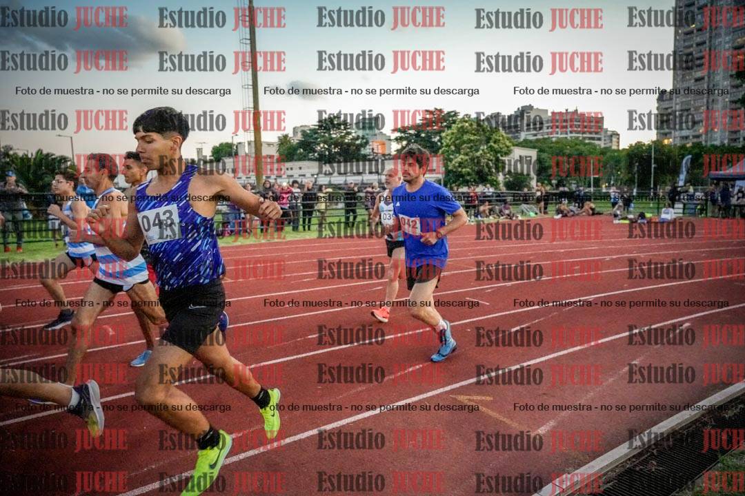 Fotos de los 1500 m llanos de varones