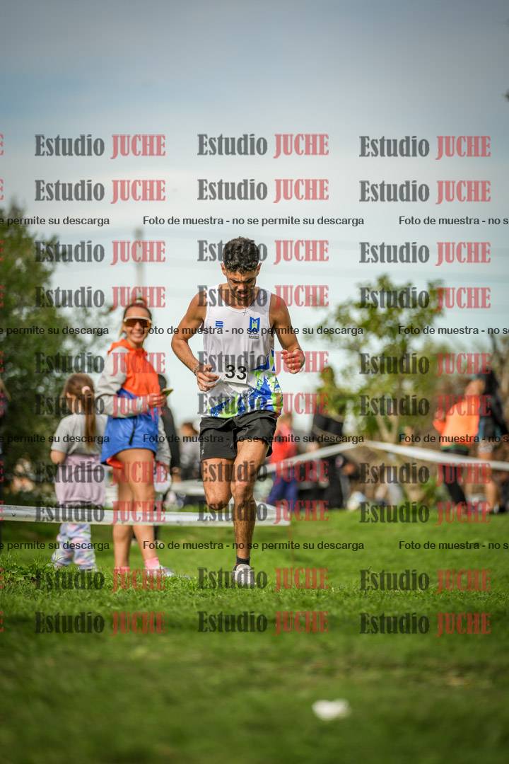 Fotos de la llegada del cross de 8000 m