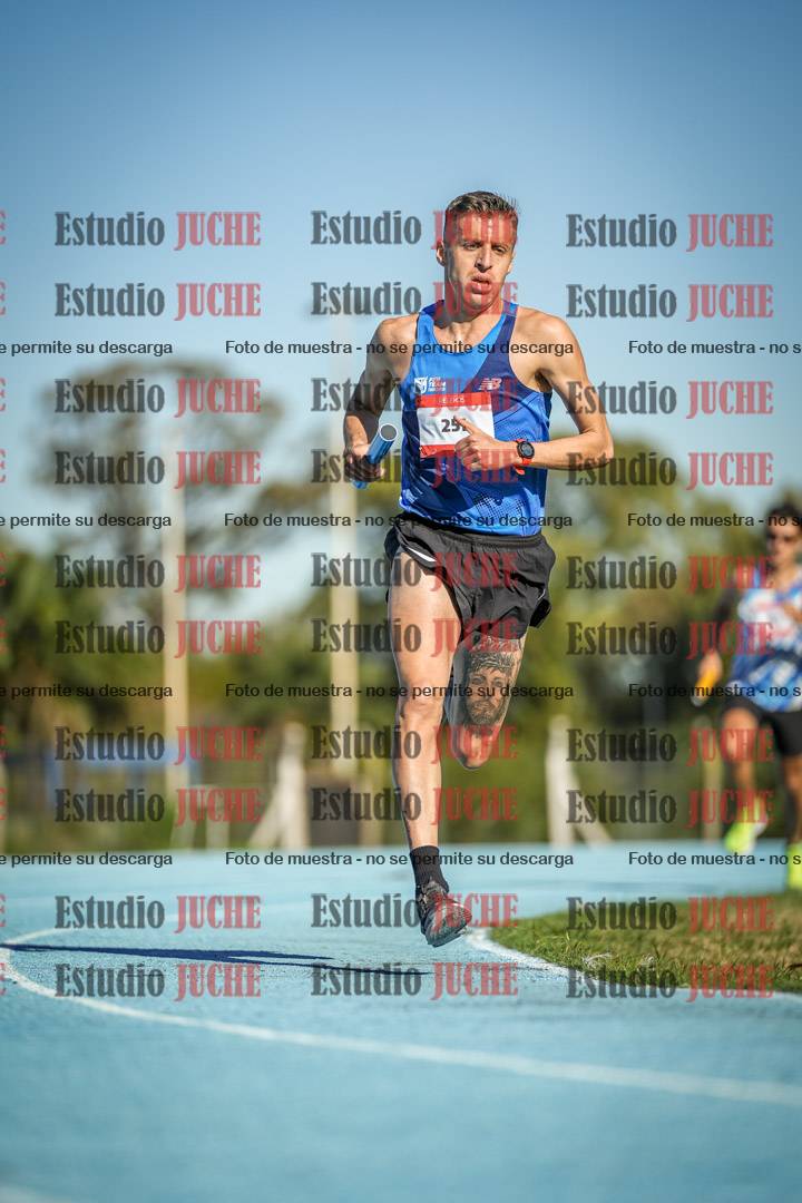 Fotos durante los relevos