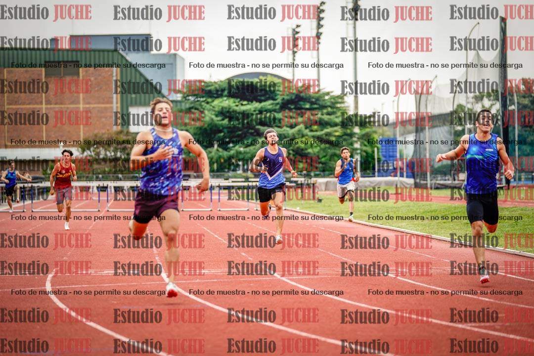 Fotos de los 400 m con vallas de varones