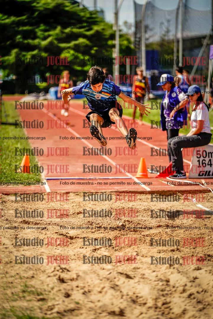 Fotos del salto en largo de varones