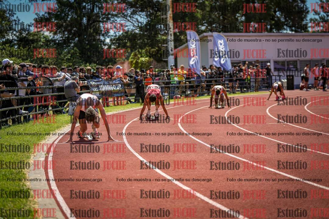 Fotos de los 400 m llanos de varones