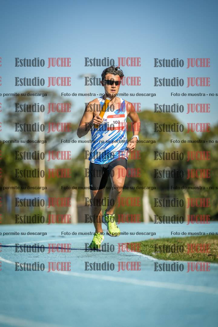 Fotos durante los relevos