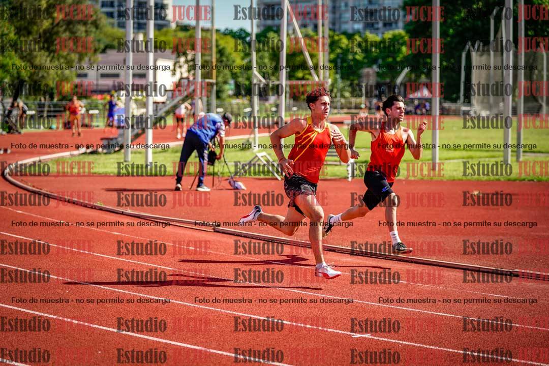 Fotos de los 200 m llanos de varones