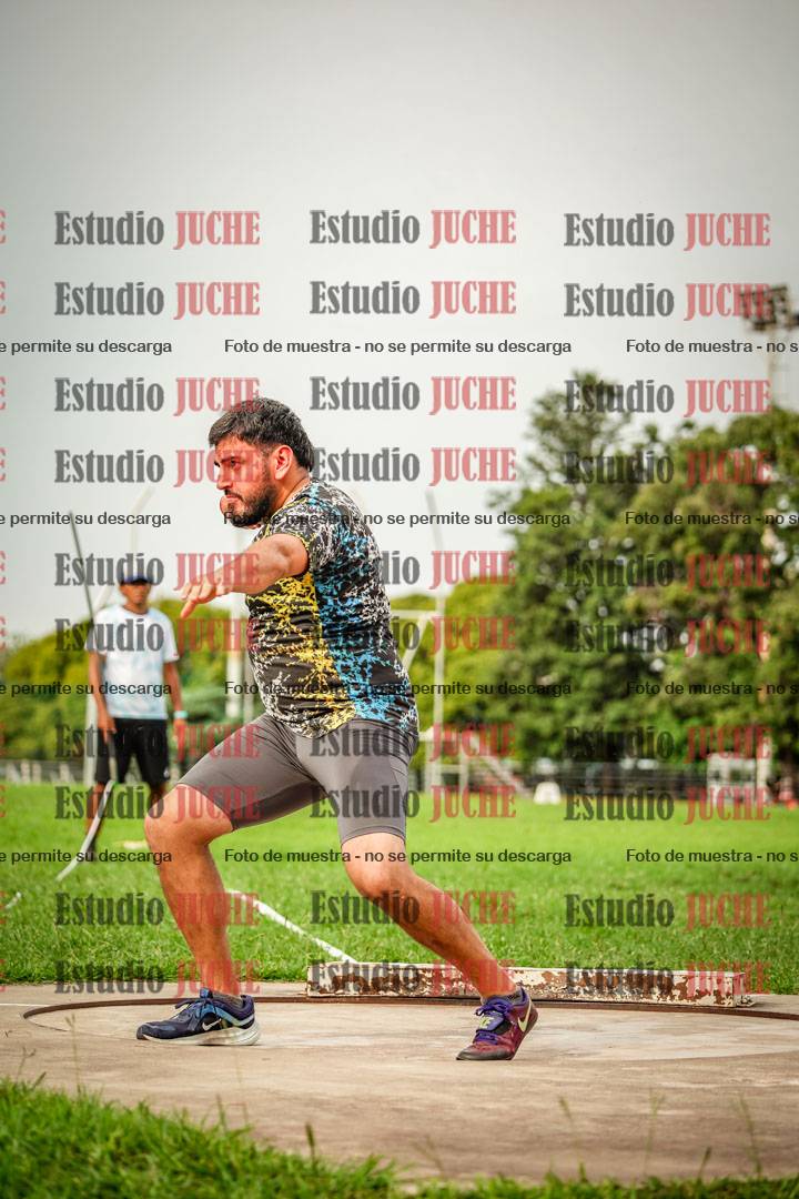 Fotos del lanzamiento de bala de varones
