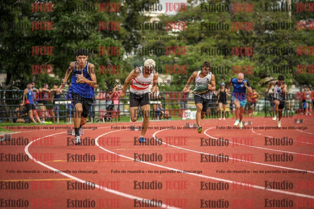 Fotos de los 200 m llanos de varones