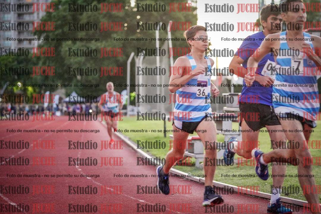 Fotos de los 1500 m llanos de varones