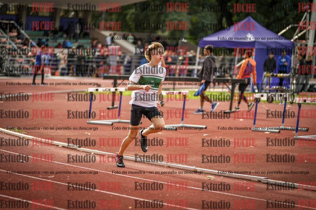 Fotos de los 400 m llanos de varones