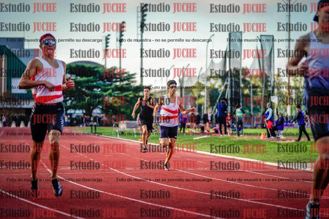Fotos de los 400 m de varones