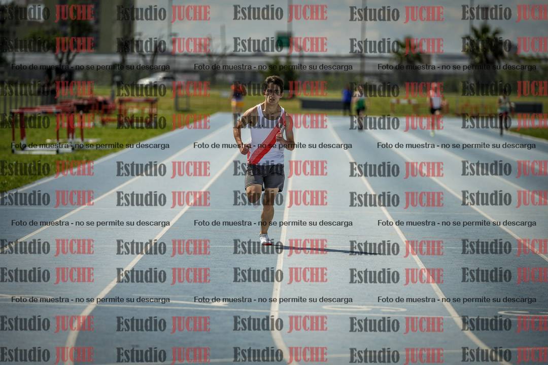 Fotos de los 400 m llanos de varones