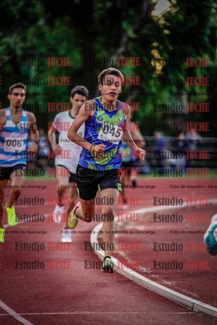 Fotos de los 1500 m llanos de varones
