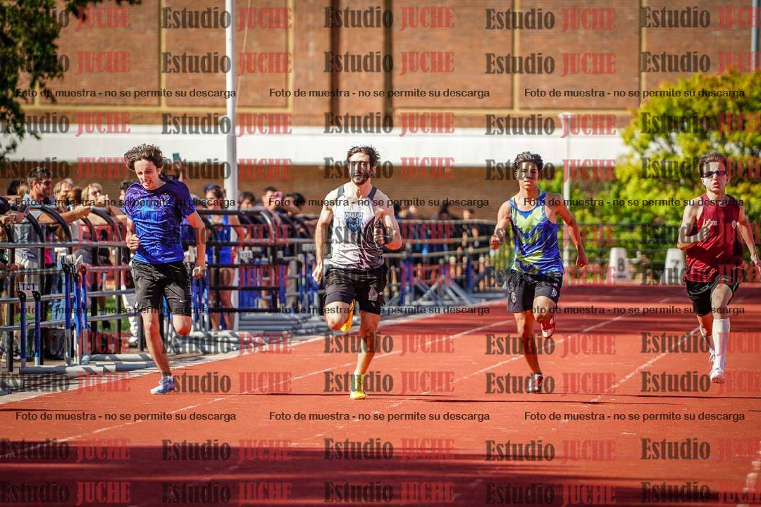 Fotos de los 200 m llanos de varones
