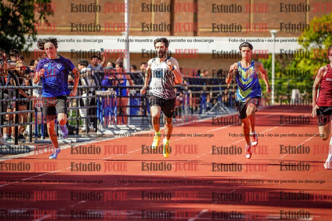 Fotos de los 200 m llanos de varones