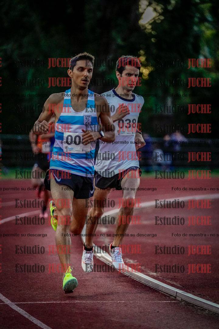 Fotos de los 1500 m llanos de varones
