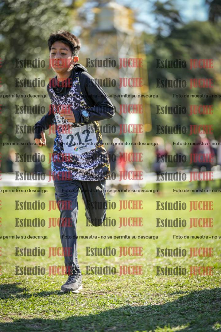 Fotos de la llegada del cross de 1000 m