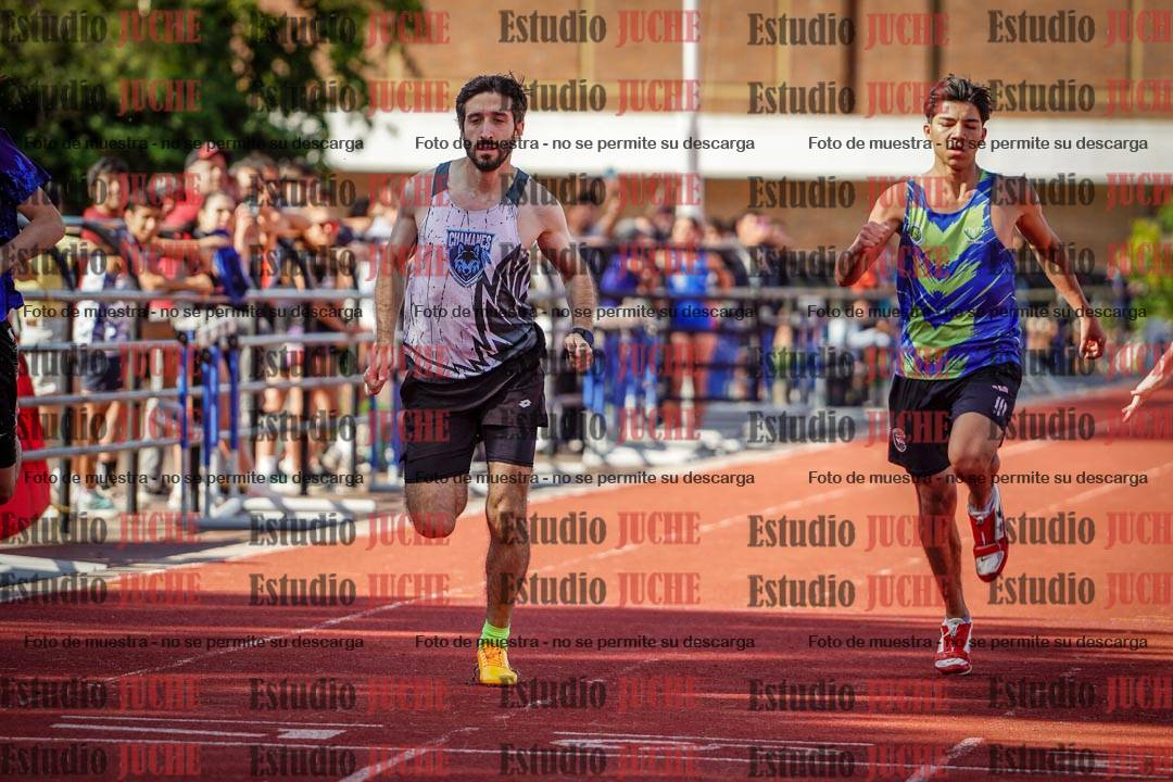 Fotos de los 200 m llanos de varones