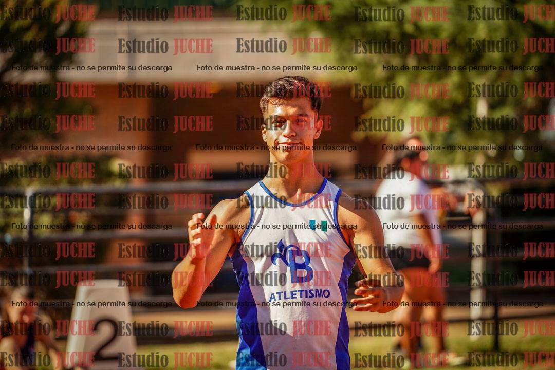 Fotos de los 100 m llanos de varones - FINAL U20