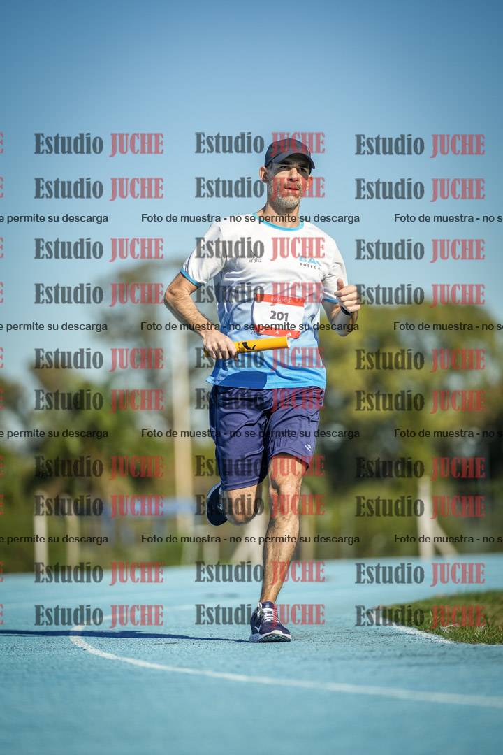 Fotos durante los relevos