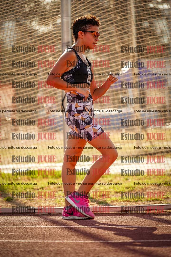 Fotos de los 3000 m de marcha de mujeres y varones