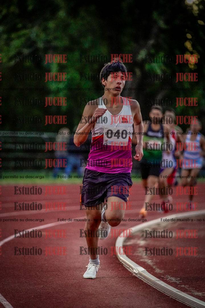 Fotos de los 1500 m llanos de varones