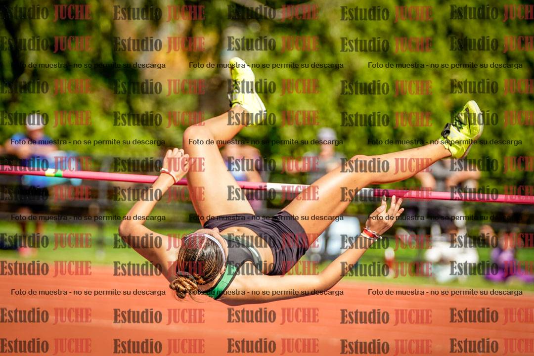 Fotos del salto en alto de mujeres