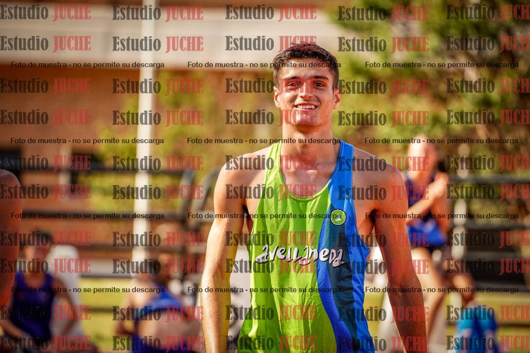 Fotos de los 100 m llanos de varones - FINAL U20