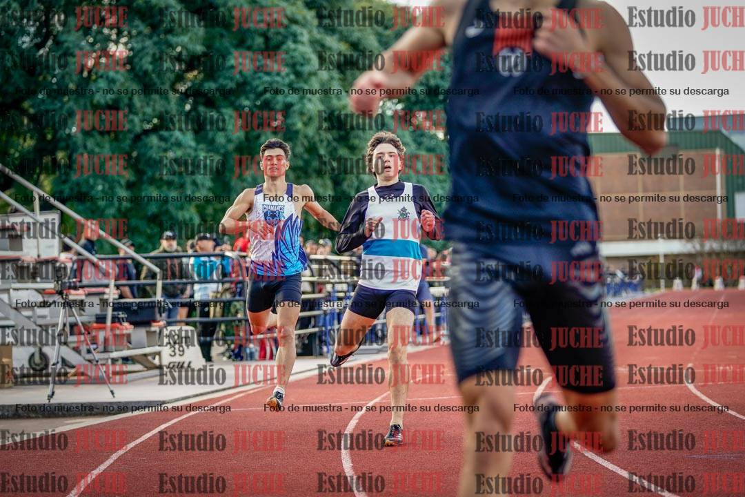 Fotos de los 400 m de varones