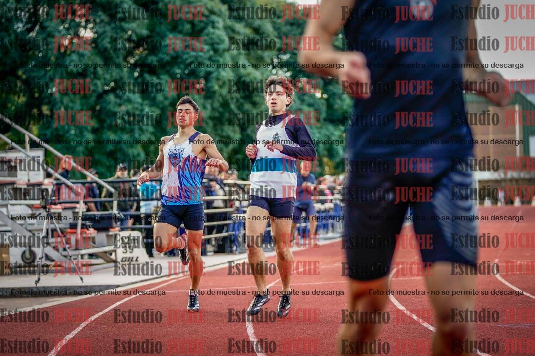 Fotos de los 400 m de varones