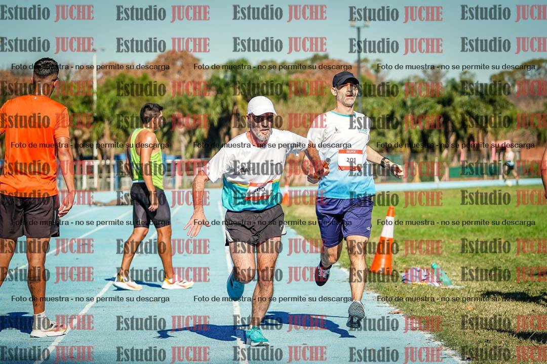 Fotos durante los relevos