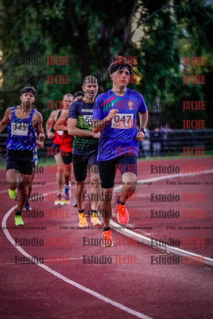 Fotos de los 1500 m llanos de varones
