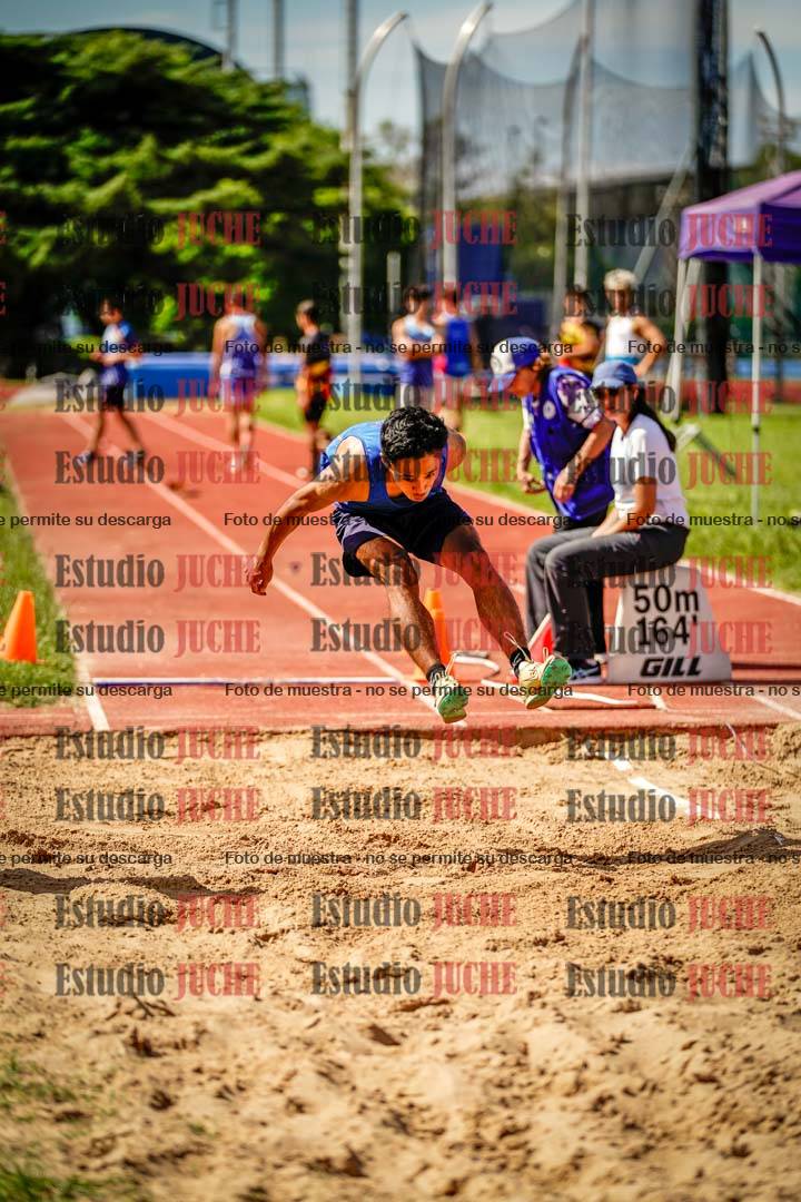 Fotos del salto en largo de varones