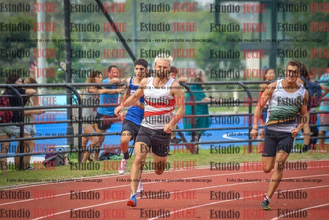 Fotos de los 200 m llanos de varones