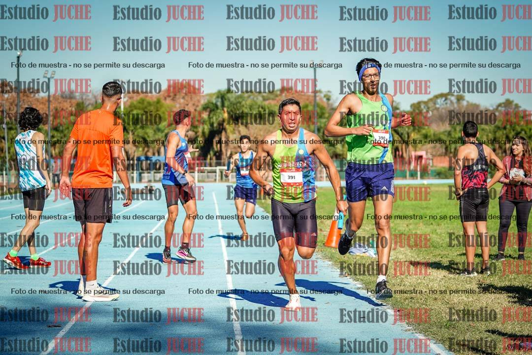 Fotos durante los relevos