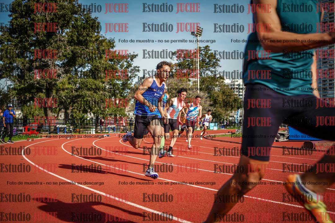 Fotos de los 200 m llanos de varones - FINAL