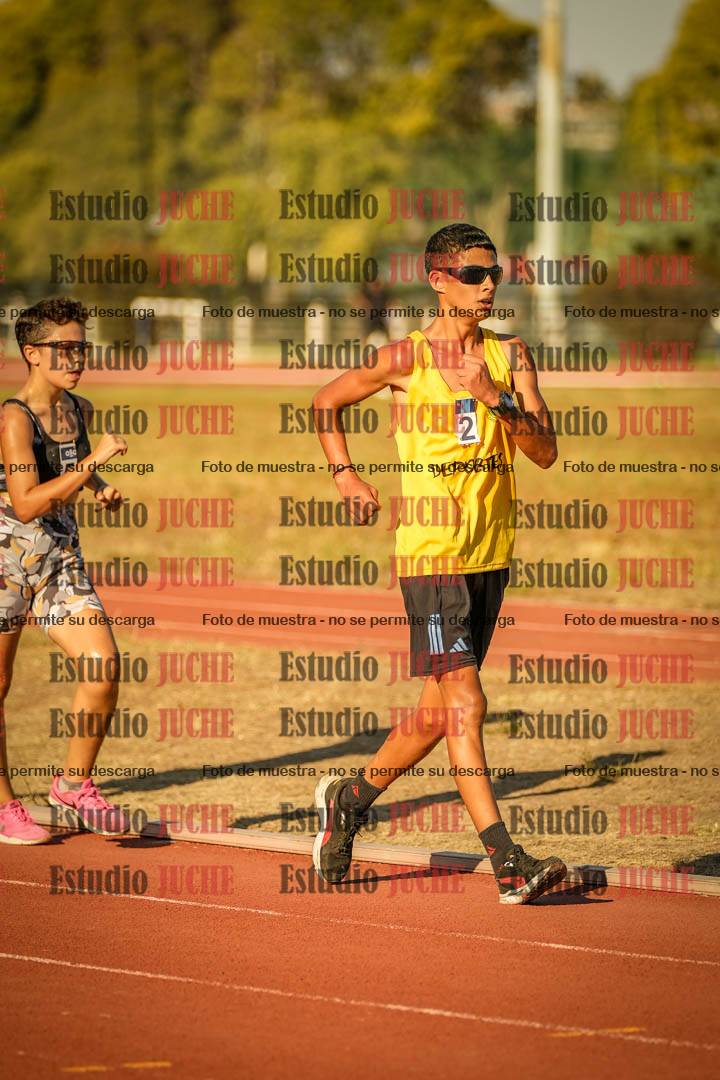 Fotos de los 3000 m de marcha de mujeres y varones
