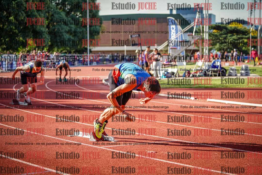 Fotos de los 400 m llanos de varones