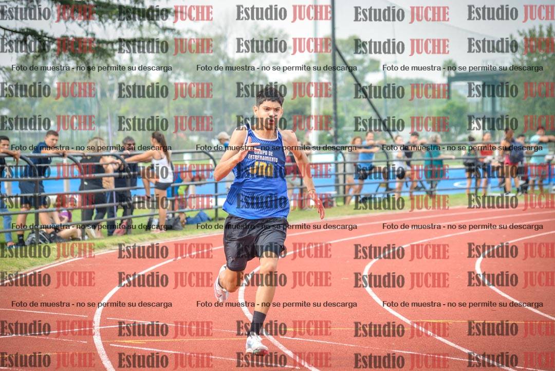 Fotos de los 200 m llanos de varones